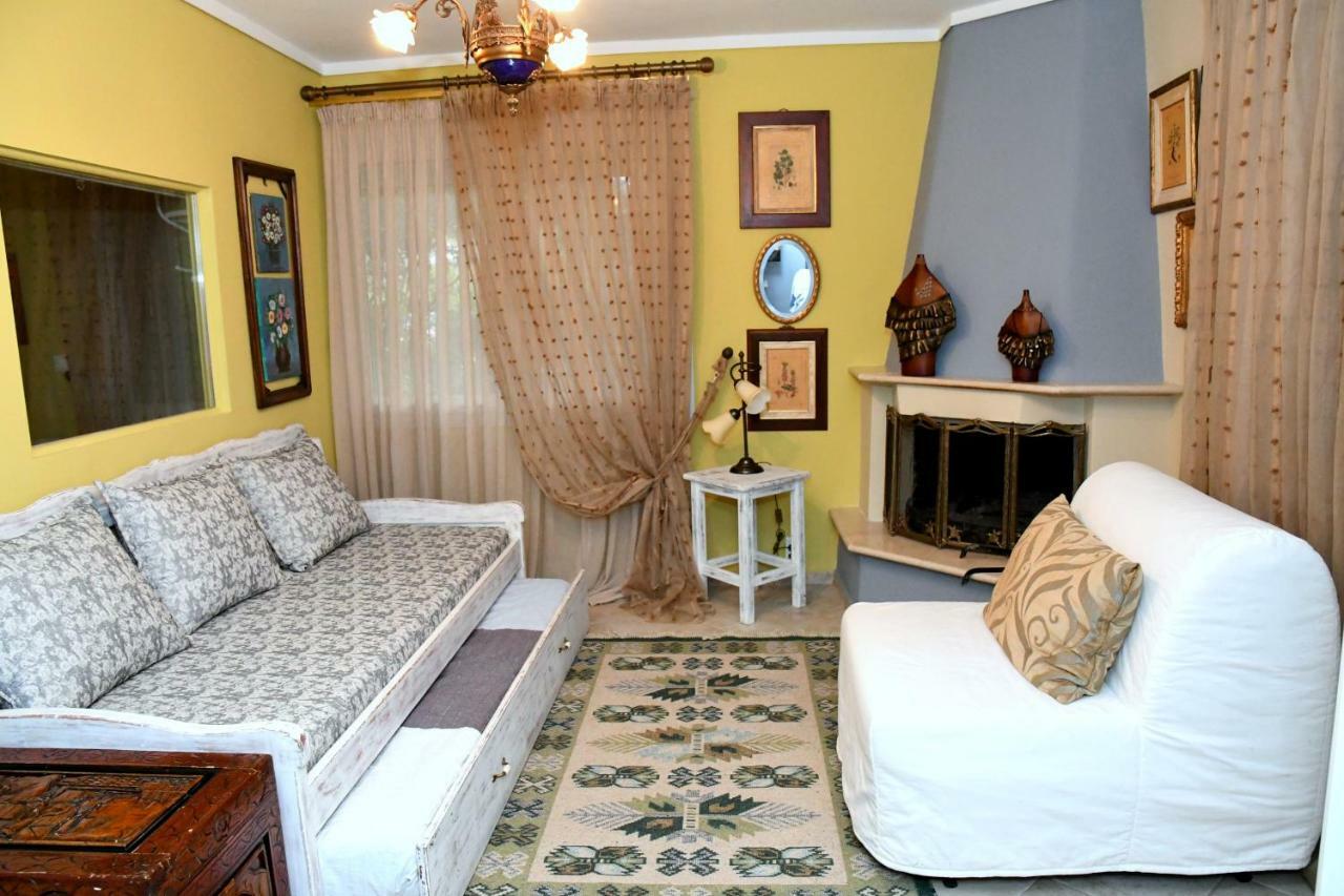 אגיה טריאדה Studio On The Beach With Private Garden מראה חיצוני תמונה