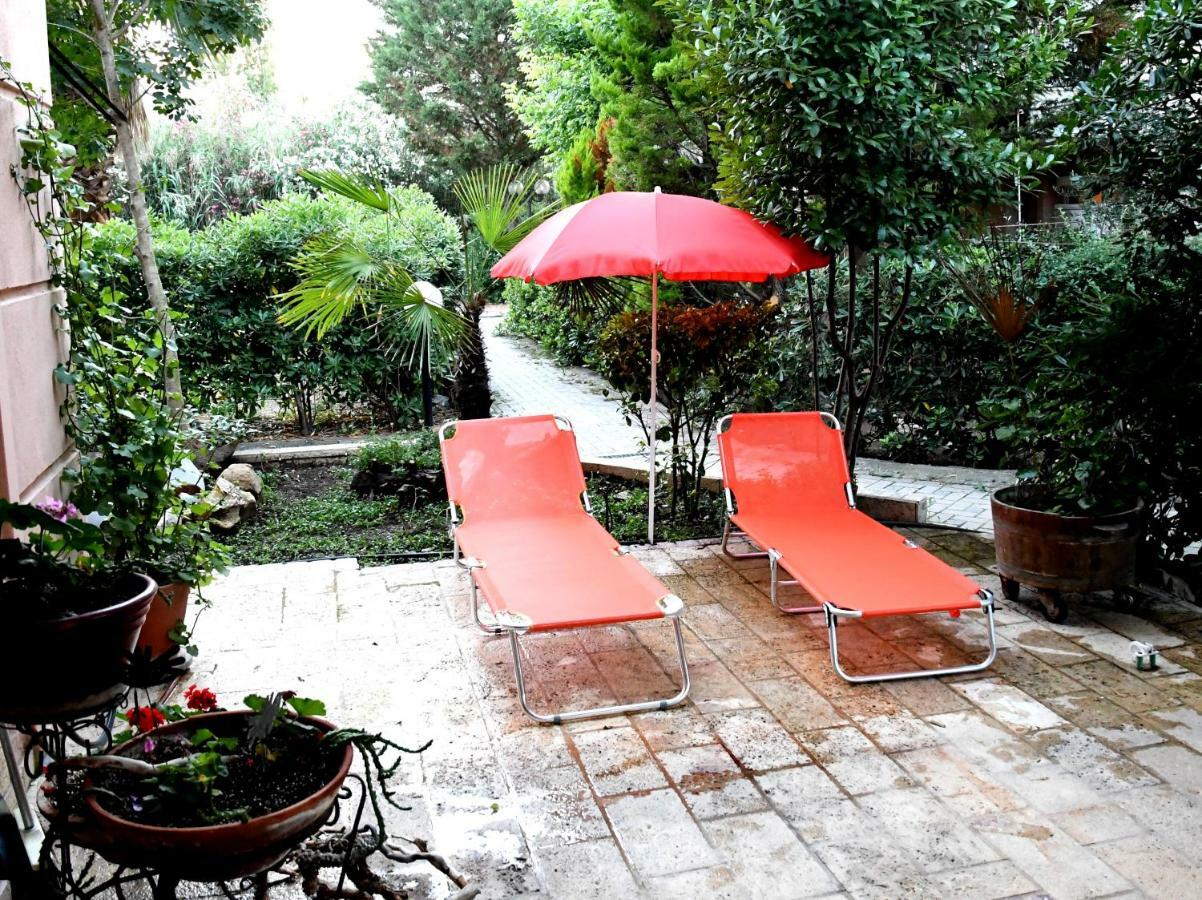 אגיה טריאדה Studio On The Beach With Private Garden מראה חיצוני תמונה